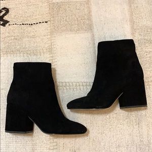 Sam Edelman suede booties size 7